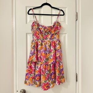 SHEIN Floral Multicolor Dress